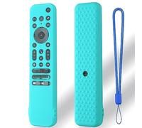 Remote Control Case Cover Compatible for Sony RMF-TX810U/RMF-TX811U/RMF-TX910U, Protective TV Remote Control Cover Shockproof Silicone Sleeve Replacement Case Lanyard(Case Only) (Mint Green)