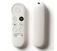 Remote Control Case for Google Chromecast 2020 4K / Chromecast 2022 HD, Non-Slip Silicone Protective Case - White