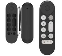 Remote Control Case for Google TV Streamer 4K 2024 Voice Remote, Non-Slip Silicone Protective Case, Remote Control Cover for TV Accessories