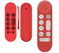 Remote Control Case for Google TV Streamer 4K 2024 Voice Remote, Non-Slip Silicone Protective Case, Remote Control Cover for TV Accessories