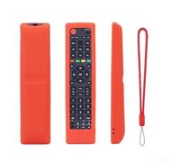 Remote Control Case, for Hisense ER-22601 TV Silicone Protective Shockproof Cover Accessory Component Replacement Part Heavy Duty(Red)
