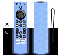 Remote Control Case for Toshiba and Insignia NS-RCFNA-21, CT-RC1US-21, CT95018 / Fire TV Case, Non-Slip Silicone Protective Case, Glow in the Dark, Remote Control Cover for TV Accessories