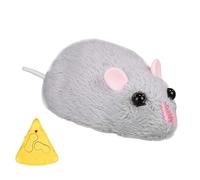 Remote Control Cat Mouse - Infrared Interactive RC Mouse, Realistic Prey Simulation Toy, Movable for Indoor Cats, Small, Medium and Breeds | Hunting Mate for Living Room, T
