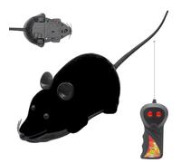 Remote Control Cat Toy, Automatic Cat Toy Interactive Animal, Moving Mice with Remote Control, Dog Kitten Enrichment Kids Games, Prank Stuff Dog Games