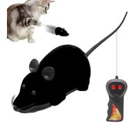 Remote Control Cat Toy, Mice for Indoor Cats, Prank Stuff Interactive Pet Supply for Daily Training Exercise Travel Dogs Family Home Living Room Bedroom Outdoor