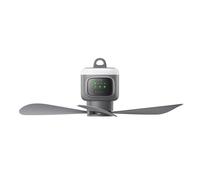 Remote Control Ceiling Fan With Adjustable Light USB Charging 3 Speed Mode For Tents Construction Sites Indoor Cooling Quiet Office Bedroom Fan With Timer