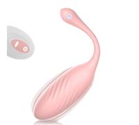 Remote Control Clitoral Vibrator, Pink Fun Wearable Sex Toys with 9 Vibration Modes, Female Vibrater Very Soft for Women, Bluetooth Long Distance Mini Vibrator Bullet G Spot Adult Couple Sex Toy