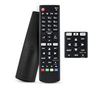 Remote Control Compatible with LG TVs - Universal Replacement Model AKB75095308 with Netflix & Prime Video Buttons, Long-Distance Transmission for Smart, LED, LCD & 3D LG TV Models