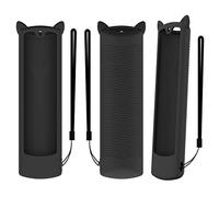 Remote Control Cover Protective Case For Amazon Alexa Voice Remote (3rd Gen) Fire 4K TV,Silicone Anti-Slip Cover Skin Protector for Remote Controller (black)
