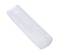 Remote Control Cover Remote Protector Case Silicone Waterproof Protective Cover for TV Air Conditioner 18.5x5cm Transparent Silicone Case TV Control