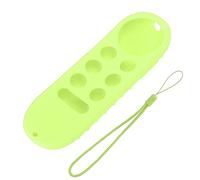Remote Control Cover Silicone Case Protective Shockproof Anti Slip Design for Chromecast with TV Remote Controller Easy Installation Durable Soft Skin Friendly (Luminous Green)