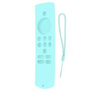 Remote Control Cover Silicone Soft Anti Slip Shockproof Protective Remote Sleeve With Lanyard for Fire TV Stick Lite (Mint Green)