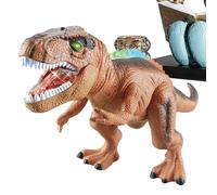 Remote Control Dinosaur Toys,Light Up Remote Control Dinosaur Walking And Roaring Realistic, With Lights & Sounds & Spray, Christmas Birthday Gift For Boys Kids Aged 3 4 5 6 7