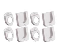 Remote Control Door - Magnetic Wall Mounted Organizer - Sticky Recipe Holder | Compact Standalone Designed to Keep Remote Controls Easily Accessible in Home, School, Hotels or Areas, 4pcs-white,