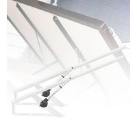 Remote Control Electric Bed Lift Mechanism - 2 PCS Gas Struts Kit for Sto Box Bed & Sprung Divan Bases (White 110cm) - Optimize Space & t