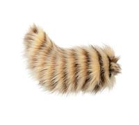 Remote Control Electric Car Tail, Adorable Cat Tail for Car, Rechargeable Plush Animal Moving Tails, USB Rechargeable, Fluffy Wagging Action, Universal Fit for Auto Trunk Bumper Decoration