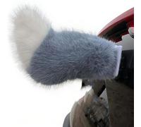 Remote Control Electric Car Tail, Cute Fuzzy Wagging Animal Tail Car Decoration, Electric Animal Tails Cars Decor, for Auto Aesthetics, Cosplay Accessory (F)