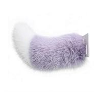 Remote Control Electric Car Tail, Cute Fuzzy Wagging Moving Tail Decoration, Handmade Rechargeable Auto Trunk Charm, for Window Interior & External Accessory