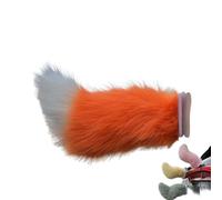 Remote Control Electric Car Tail, Cute Fuzzy Wagging Moving Tail for Car Exterior Decoration, Electric Remote Control Tails, For Vehicle Enthusiasts and Cosplay Adults (I)