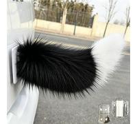 Remote Control Electric Car Tail, Sound Activated Wiggly Plush Cat Tail for Cars, Cosplay,Party Decoration & Themed Events (Color-F)
