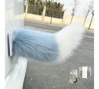 Remote Control Electric Car Tail, Sound Activated Wiggly Plush Cat Tail for Cars, Cosplay,Party Decoration & Themed Events (Color-G)