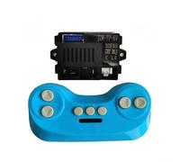 Remote Control Electric Motors for Children's Electric Cars - 6V/12V Receiver Controller with 2.4G Remote, J2W-7P & J2WB-7P Compatible, ABS Material, Slow (J2W-7P-6V Full Set)