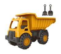 Remote Control Excavator - Construction Vehicle | Dumper Bulldozer Excavator Truck | Outdoor Indoor Play Bulldozer Toy With Matching Tools For Sandbox Beach Yard Fun
