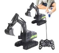 Remote Control Excavator - Rechargeable Construction Truck | Remote Control Construction Vehicles,for Sandbox Beach Sand Play Kids Children Aged 3-8