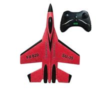 Remote Control Fighter Plane SU-35 RC, Foam Flyer | Two Channel Model Aircraft with Controller for Adults Hobbyists, Entry-Level Toy, Glider Gift for Teenagers Aviators, Ready