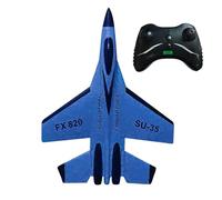 Remote Control Fighter Plane SU-35 RC, Foam Flyer | Two Channel Model Aircraft with Controller for Adults Hobbyists, Entry-Level Toy, Glider Gift for Teenagers Aviators, Ready