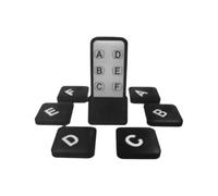 Remote Control Finder | 90dB Purse Tracker - 131Ft Range Wireless Remote Locator with Transmitter and 6 Receivers,for Adult Phone Pet Luggage Lost Items