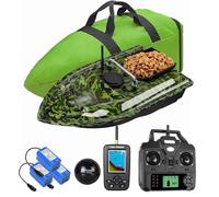 Remote Control Fishing Bait Boat with GPS and LCD Display, Sonar Sensor for Precise Fish Finding, Wireless Control for Easy Operation