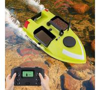 Remote Control Fishing Bait Boat with GPS Auto Pilot, Long Range Operation, Anti-Lost Return, and Night Lights for Efficient Bait Delivery