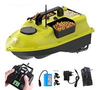 Remote Control Fishing Boat with GPS Navigation, High-Capacity Battery, and Waterproof Design for Bait Delivery and Fish Finding