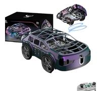 Remote Control Flying Car - Mini RC Dual-Mode Land & Air Vehicle with One-Key Takeoff/Landing, LED Intelligent Lighting, Drop-Proof & Crash-Resistant Design