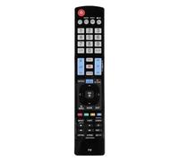 Remote Control for AKB73756504 AKB73615303 Replacement Ergonomic Design Remote Without Battery Black Lightweight