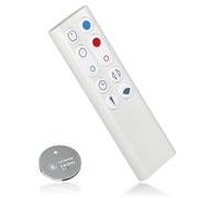 Remote Control for Dyson AM09 Pure Hot + Cool Fan Heater, White | Replacement Controller 966538-01, Battery Included, Stable Infared Signal