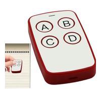 Remote Control for Garage Door Opening - MHz Cloning Transmitter | Universal 4 Button Keychain, Replacement of Electric Access Control, Rolling Code Copy Device for