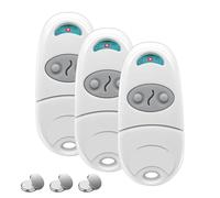 Remote Control for Gate, 3Pack Gate Remote Control 433.92 MHz, C@ME 2 Channel, Compatible with Top, 432EV, 432A, 432M(Includes 3 Extra Batteries)