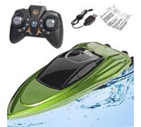 Remote Control for Kids - Pool Toys with Stunt Racing and Remote Control 2.4G - Fast RC Boat - for Pool Lake Pond River Beach Park Boys and Girls Ages 4-12