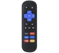Remote Control for Roku 1 Roku 2 Roku 3 Roku 4, TV Control Replacement Compatible with Roku HD LT XS XD Ultra Premiere with 6 Shortcut Buttons, 10M Infrared Distance Control