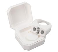 Remote Control for TikTok, Bluetooth Scrolling Ring for Short Video, Electronic Book Page Turner, Portable Electronic Book Page Turner, 200mAh Charging Compartment (White)