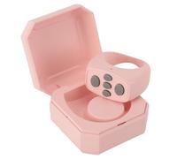 Remote Control for TikTok, Bluetooth Scrolling Ring for Short Video, Electronic Book Page Turner, Portable Electronic Book Page Turner, 200mAh Charging Compartment (Pink)