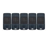 Remote Control Garage, C2 / C4 Garage Door Remote Control, Mitto 2, 4, B RCB 433 MHz Transmitter(5PCS-4Buttons)