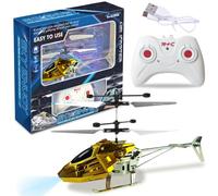 Remote Control Helicopter for Kids, RC Flying Toy, Altitude RC Helicopters, One Key Take Off/Landing, Easy to Fly Indoor/Outdoor RC Helicopter, Gifts Toys for Kids Beginners 8+ Accessory (Yellow)