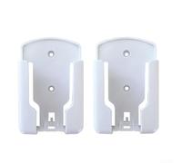 Remote Control Holder, Remote Control Hanger, Wall Mounted Organizer, Self-Adhesive No Drill, ABS Storage for TV AC Stereo, 2 Pack(White)