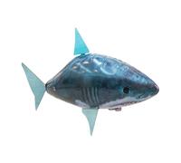 Remote Control Inflatable Flying Fish Air Toy - Exciting Floating for Kids and Adults - Perfect for Pools and Outdoor Activities (Blue, 152x100cm)
