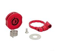 Remote Control Integrated Lock Out Cover for MANITOU Bike Fork Practical ABS+ Design (Red)
