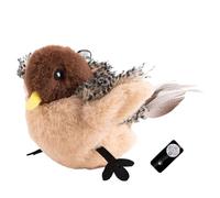 Remote Control Interactive Cat Toys Flying Bird Flapping Wings