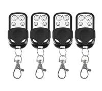 Remote Control Key Fob, 4pcs Universal Cloning Wireless Remote Control Key Fob for Car Garage Door Gate 433mhz
